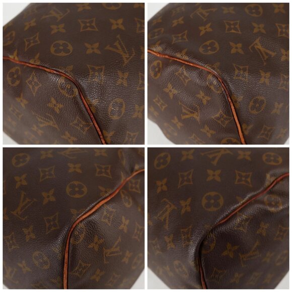 LOUIS VUITTON Monogram Speedy 35 Hand Bag M41524 LV Auth 137076 - Picture 14 of 16